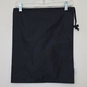 NWOT Lululemon Water Resistant Black Drawstring Bag